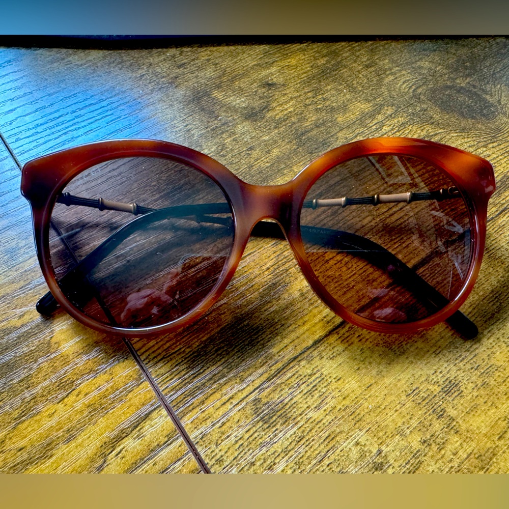 Gucci Tortoiseshell Bamboo Sunglasses | Brown GG0653S